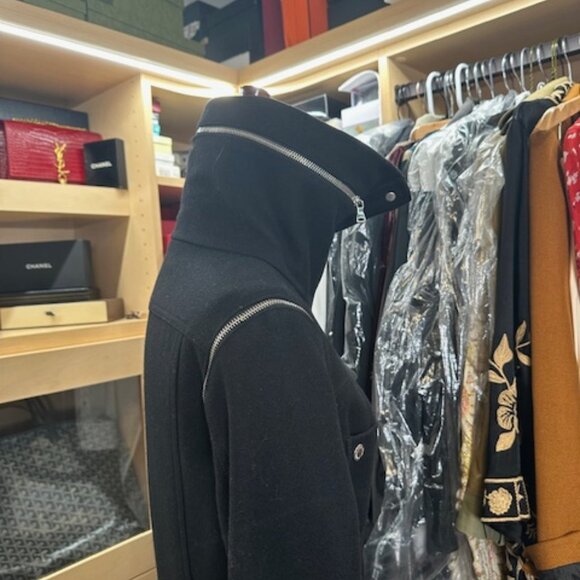 D&G Black Peacoat Size 42 - Picture 10 of 13